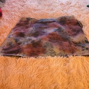 Wild fable stone washed denim and burgundy size 14